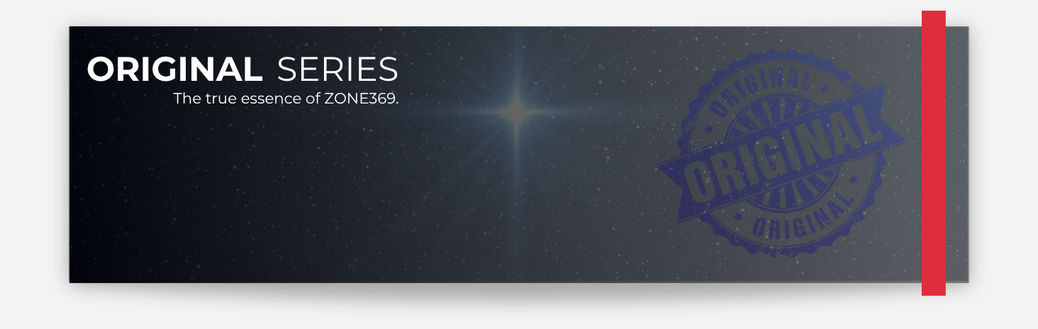 Promotional graphic for 'Original Series' with a star and 'Original Edition' stamp on a dark background.