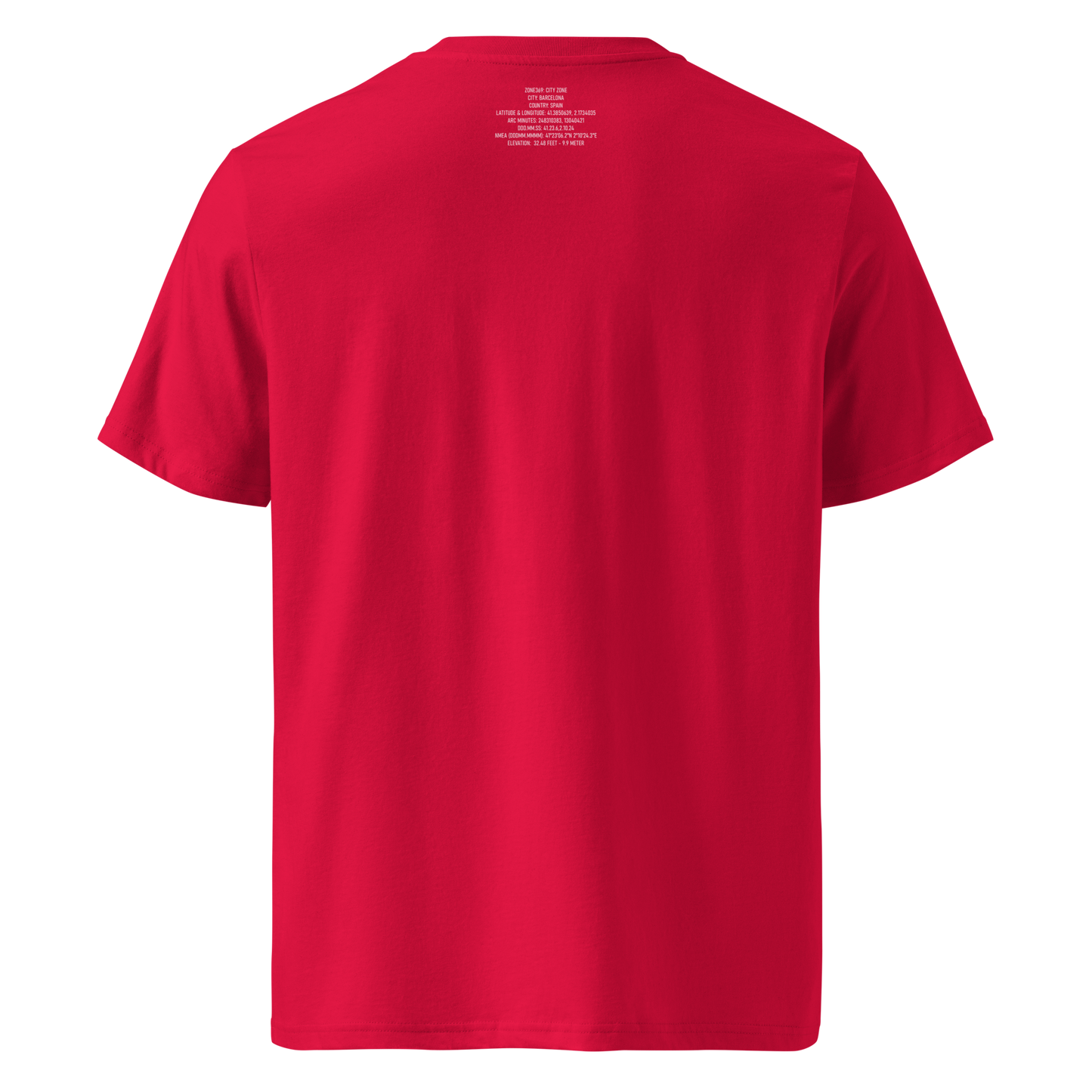 T01C BARCELONA T-SHIRT - ZONE369 - T-shirt