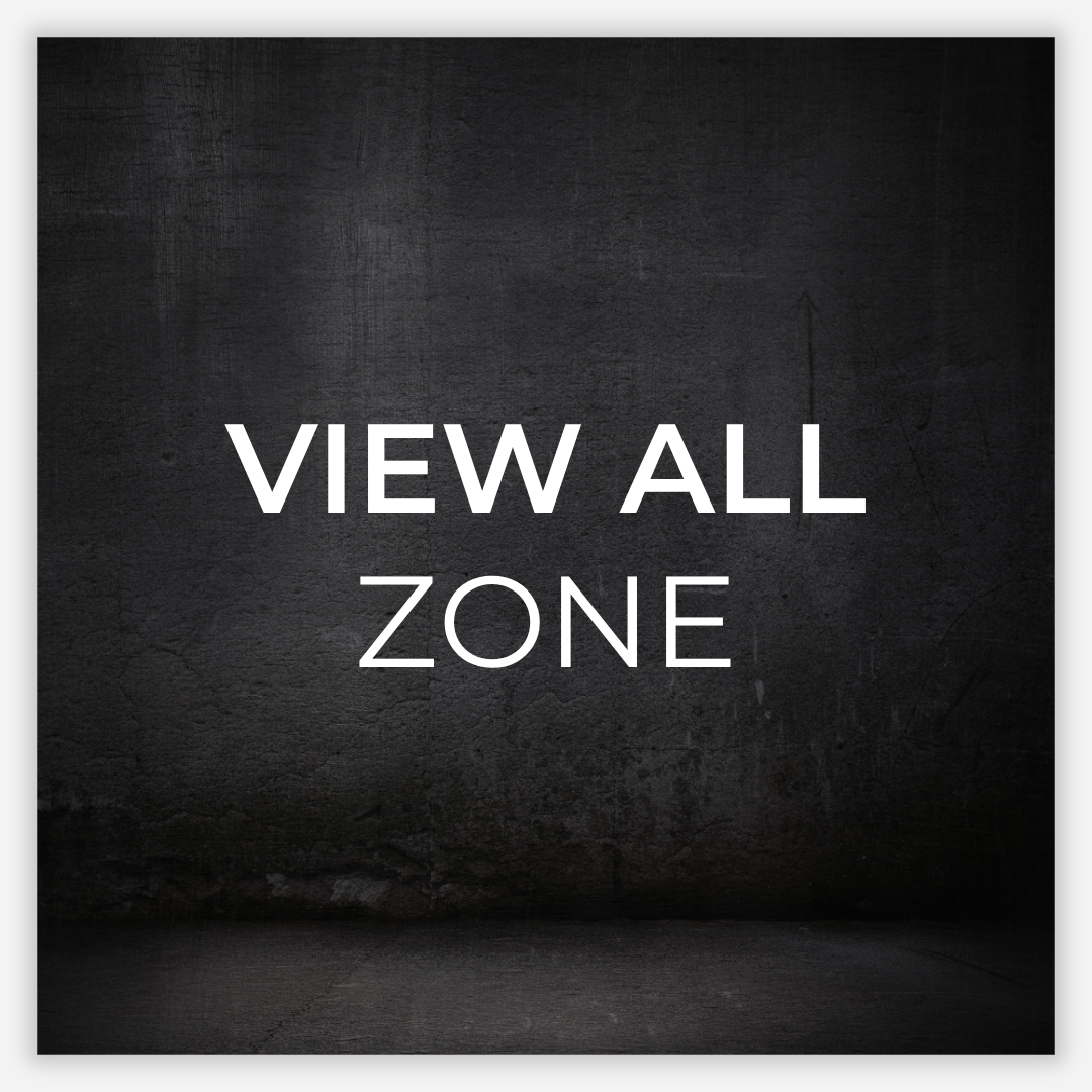 ZONE369 View All Zone — white uppercase text on a dark concrete background; navigation tile to view all items.