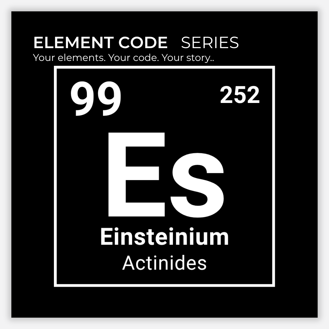 Element Code Series. Your elements. Your code. Your story.. - ZONE369 Collection Banner