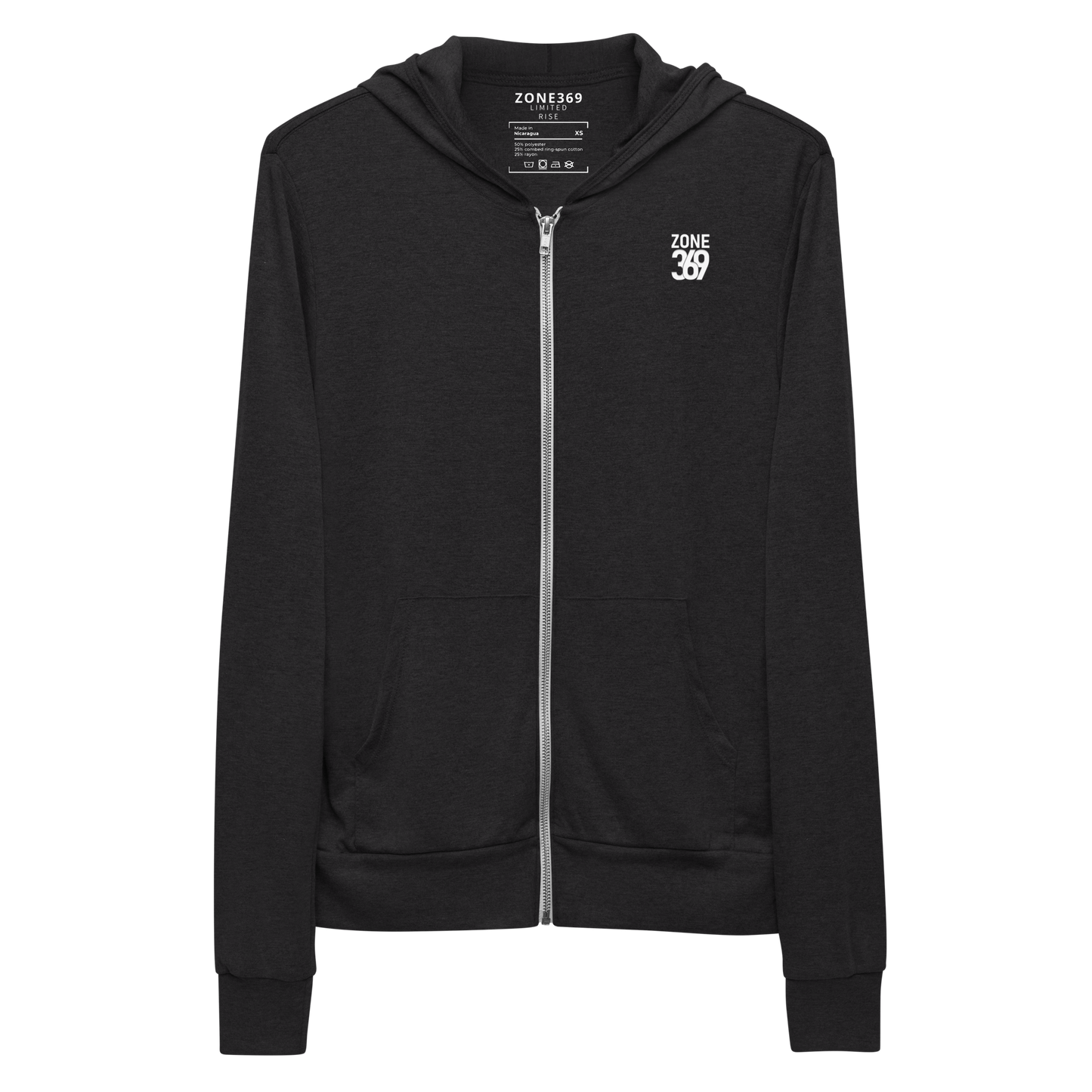 H02 RISE HOODIE - ZONE369 - ZIP HOODIE - 2XL 59.50