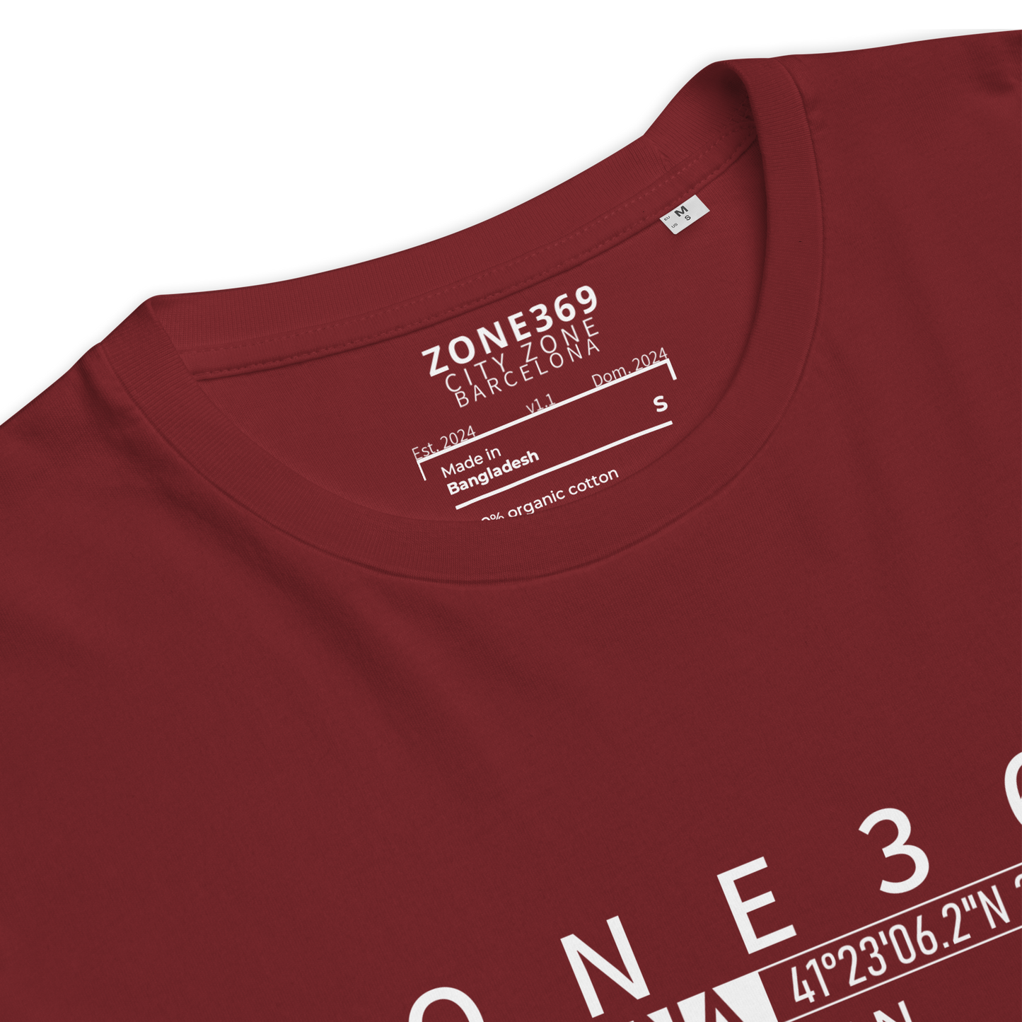 T01C BARCELONA T-SHIRT - ZONE369 - T-shirt