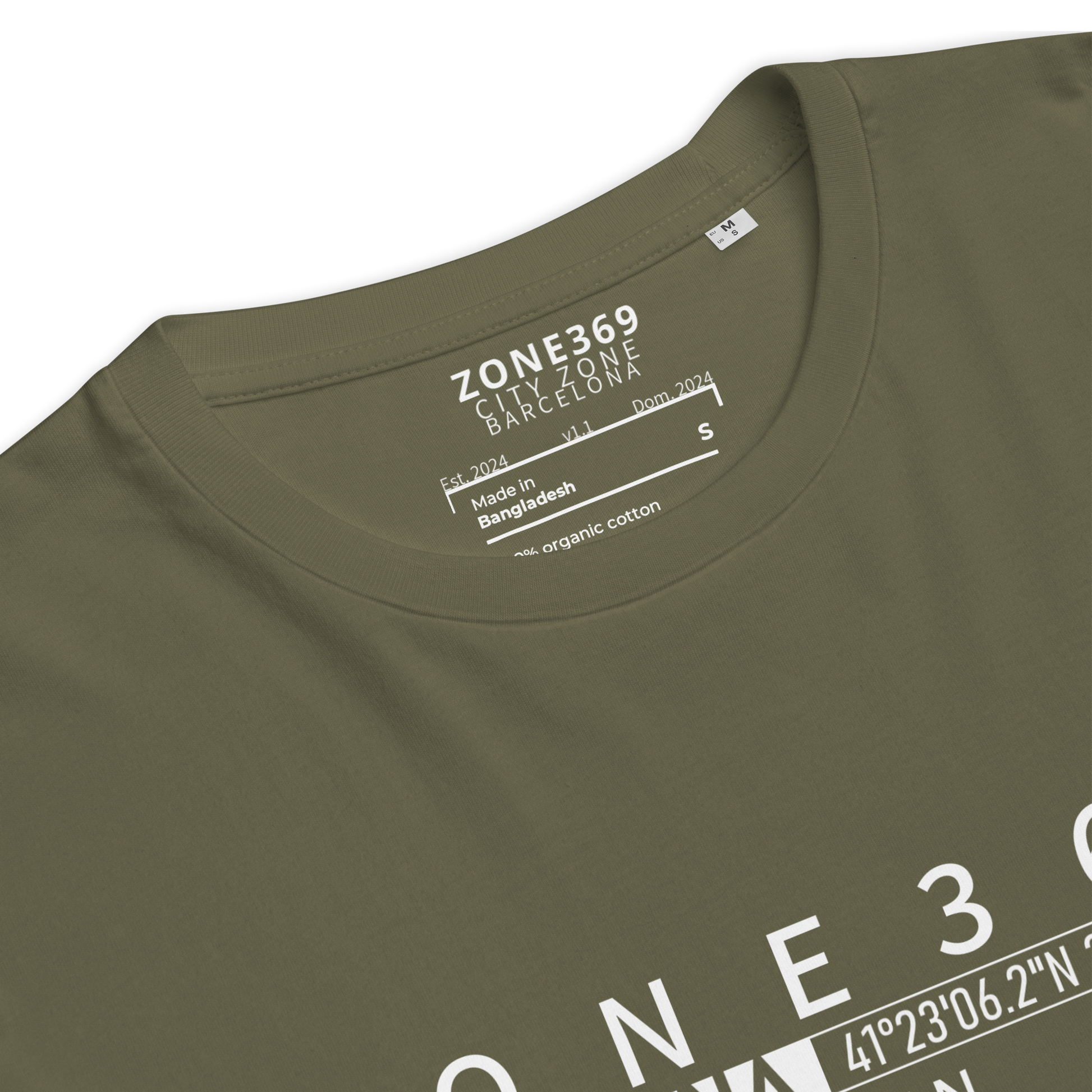 T01C BARCELONA T-SHIRT - ZONE369 - T-shirt