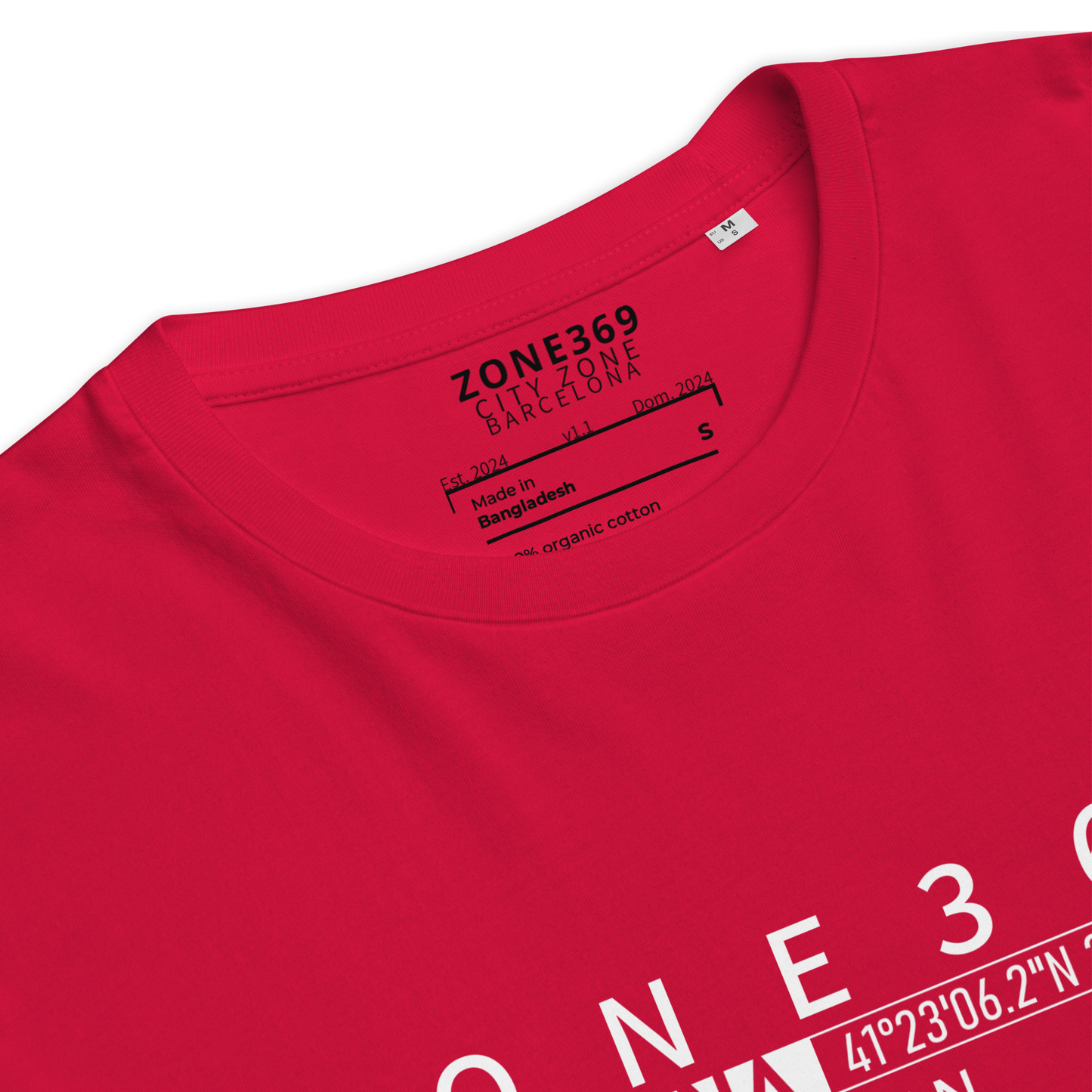 T01C BARCELONA T-SHIRT - ZONE369 - T-shirt