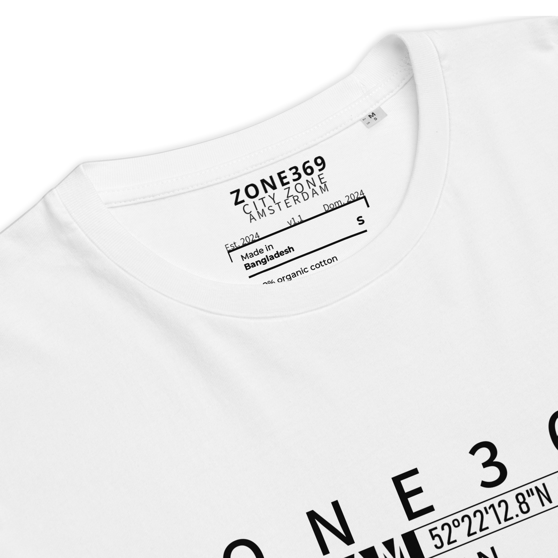 CITY ZONE - T01C UNLEASH AMSTERDAM T-SHIRT - ZONE369 T-shirt