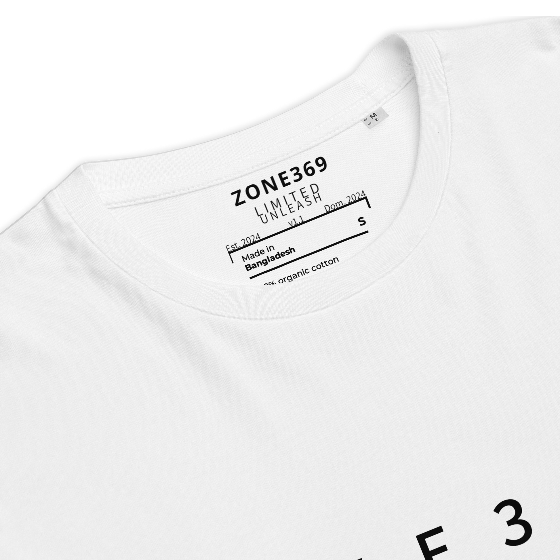 T01L UNLEASH T-SHIRT - ZONE369 - T-shirt label