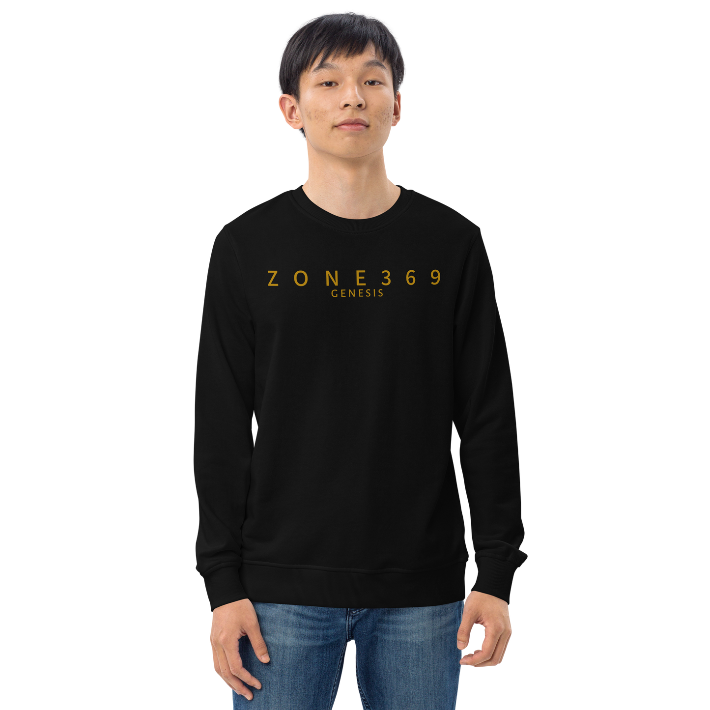 S01G DARE SWEATSHIRT - ZONE369 - Black Sweatshirt front