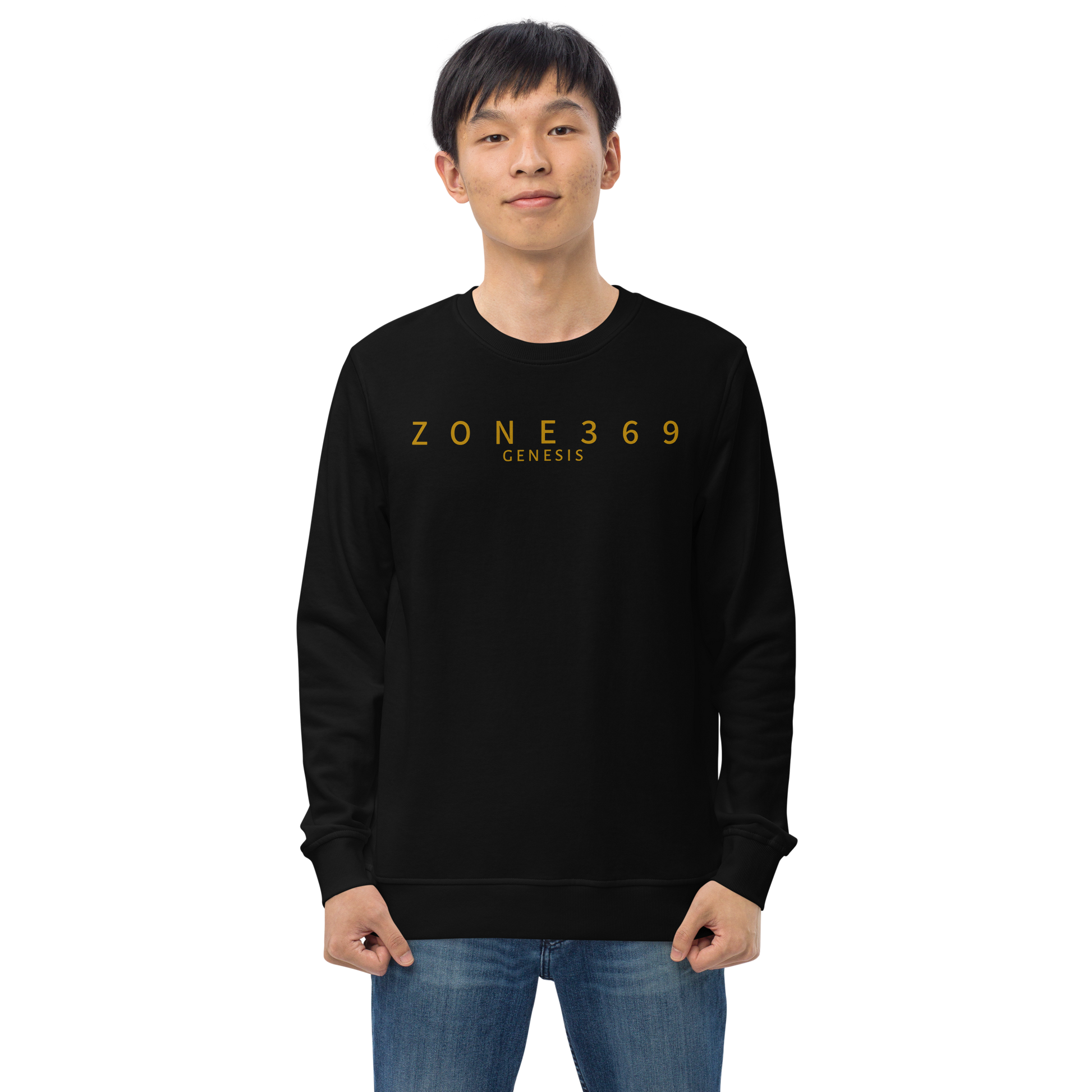 S01G DARE SWEATSHIRT - ZONE369 - Black Sweatshirt front