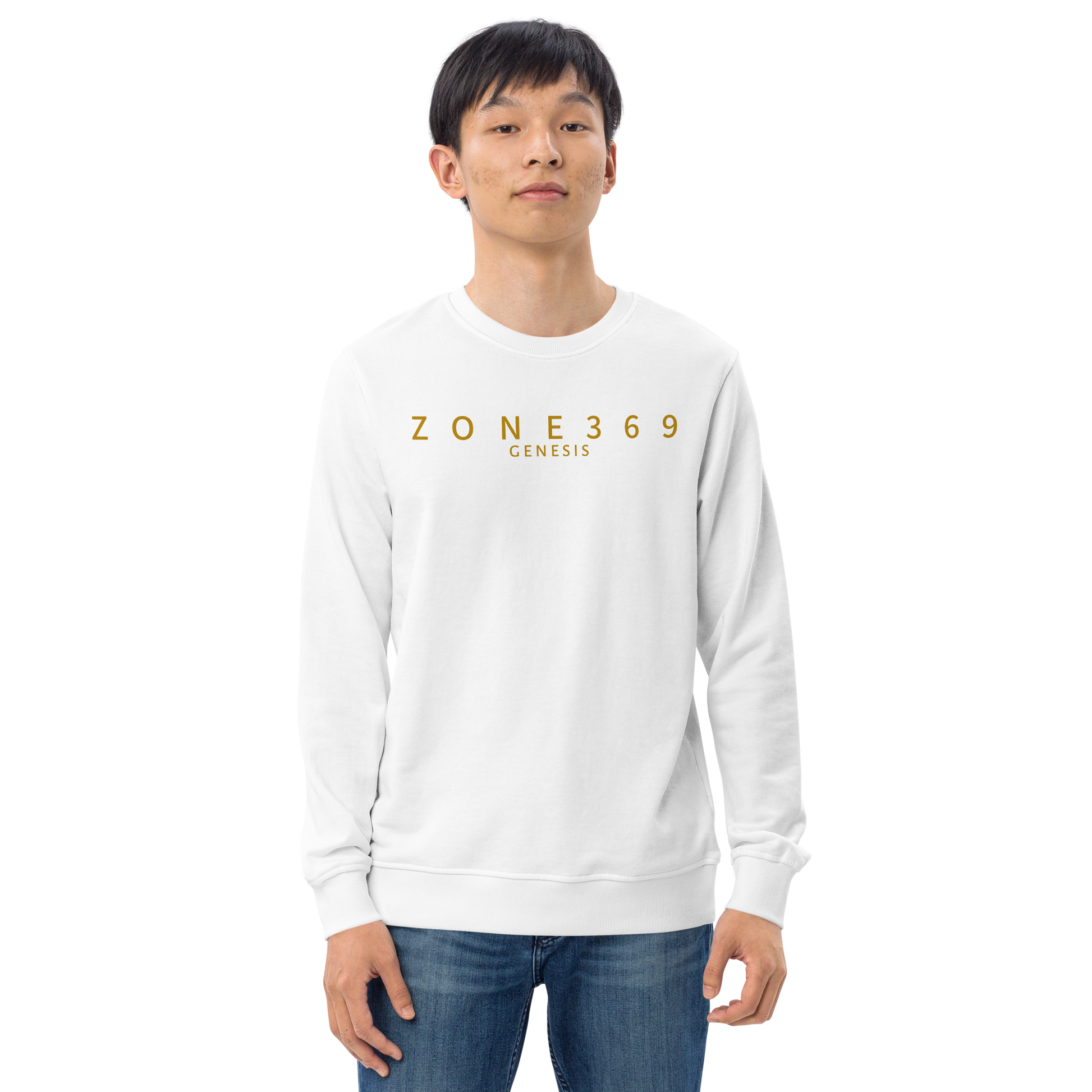 S01G UNLEASH SWEATSHIRT - ZONE369 - White Sweatshirt front