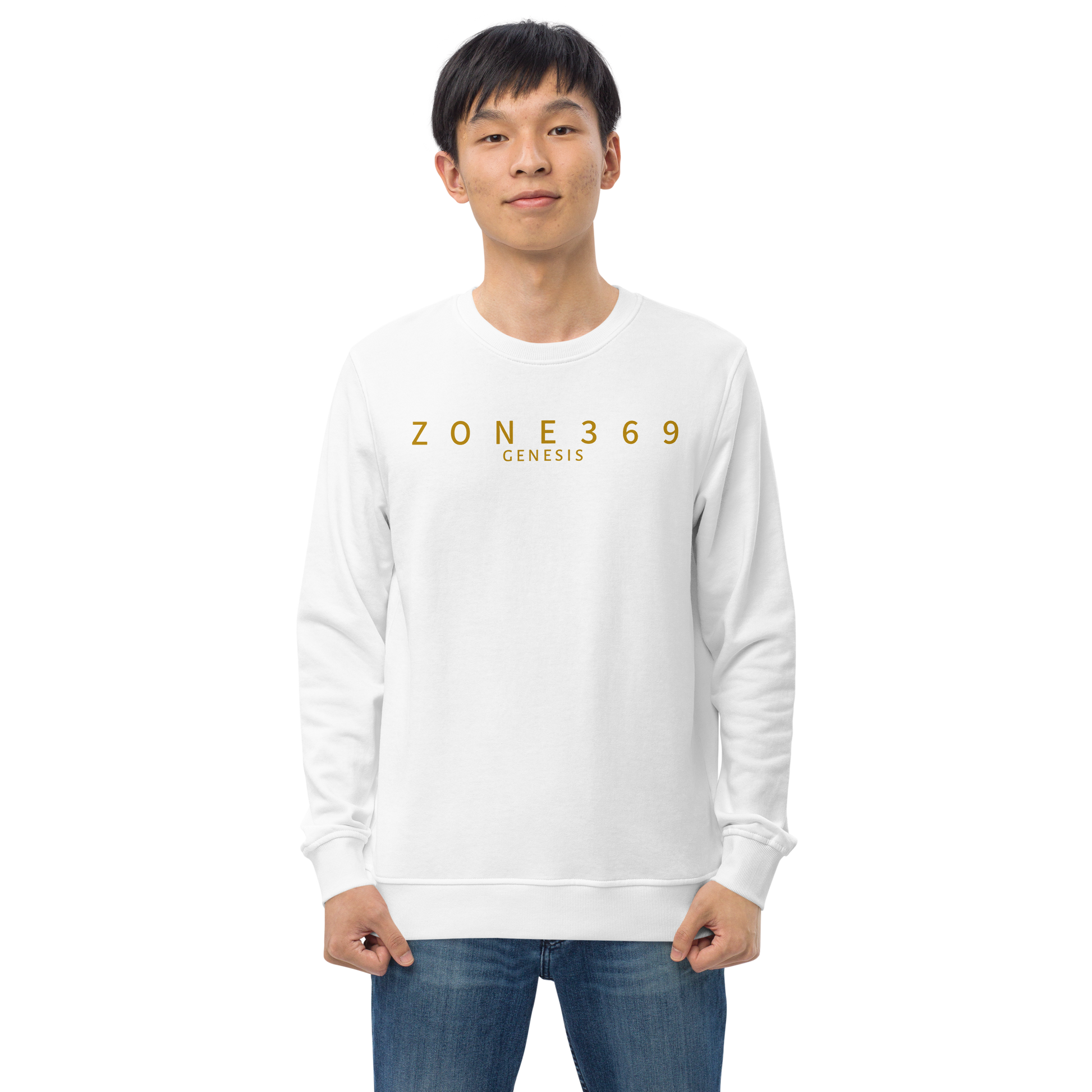 S01G UNLEASH SWEATSHIRT - ZONE369 - White Sweatshirt front