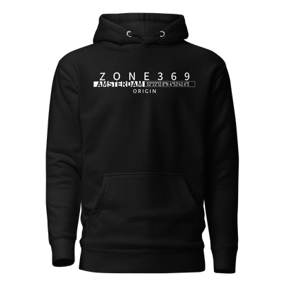 H01C  AMSTERDAM HOODIE - ZONE369 - Hoodie -  Black-2XL 48.95