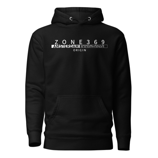 H01C  AMSTERDAM HOODIE - ZONE369 - Hoodie -  Black-2XL 48.95