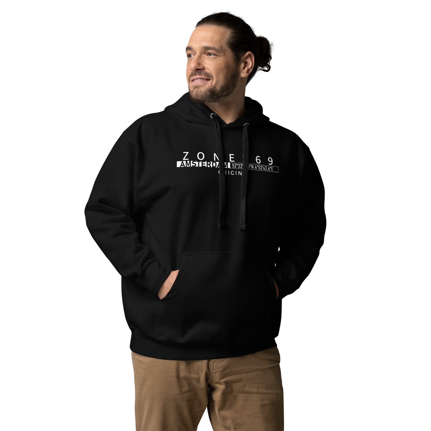 H01C  AMSTERDAM HOODIE - ZONE369 - Hoodie -   46.95