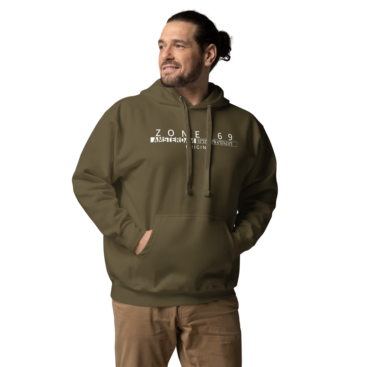 H01C  AMSTERDAM HOODIE - ZONE369 - Hoodie -   46.95