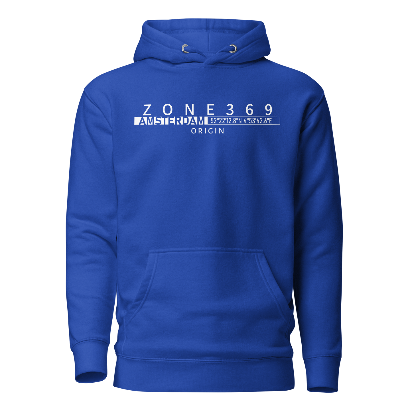 H01C  AMSTERDAM HOODIE - ZONE369 - Hoodie -  Team-Royal-2XL 48.95