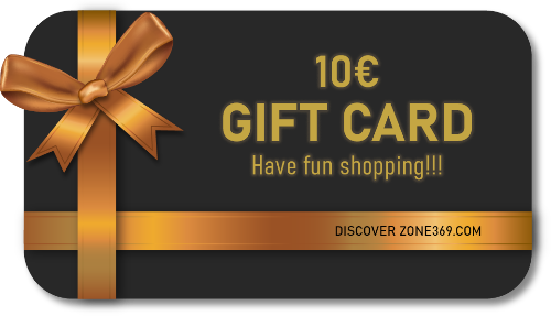 ZONE369 Gift Card 10euro Black Gold