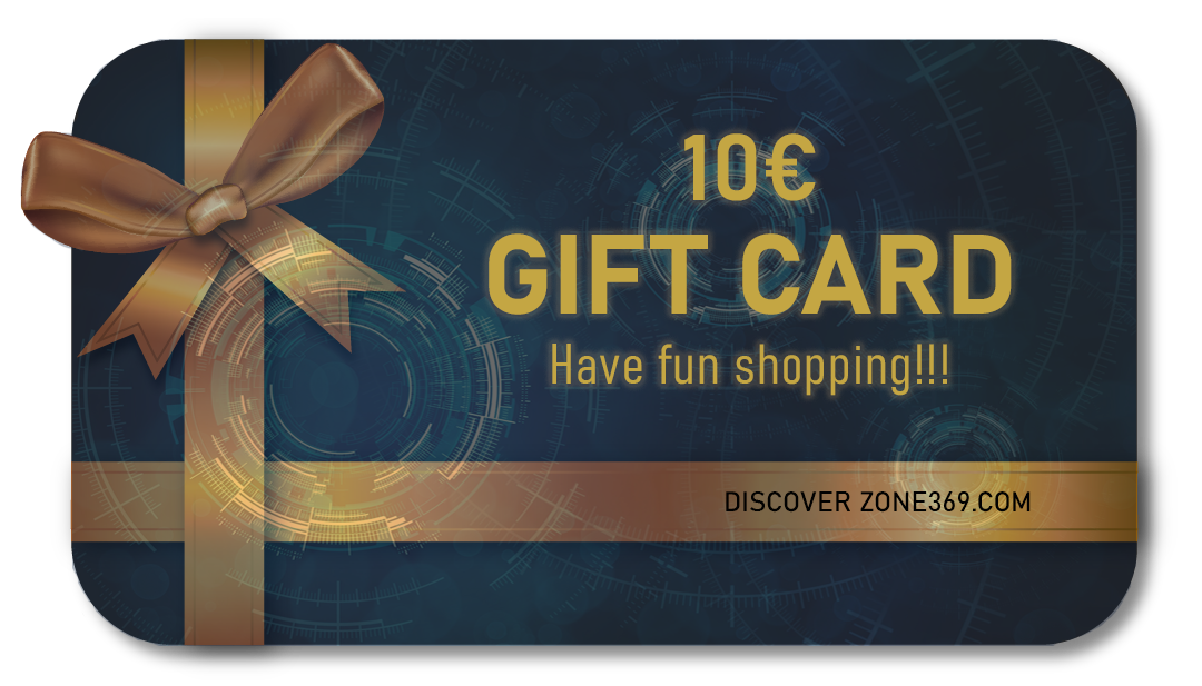 zone369 gift card black gold cyber monday 10€