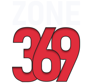 ZONE369 Logo Red White