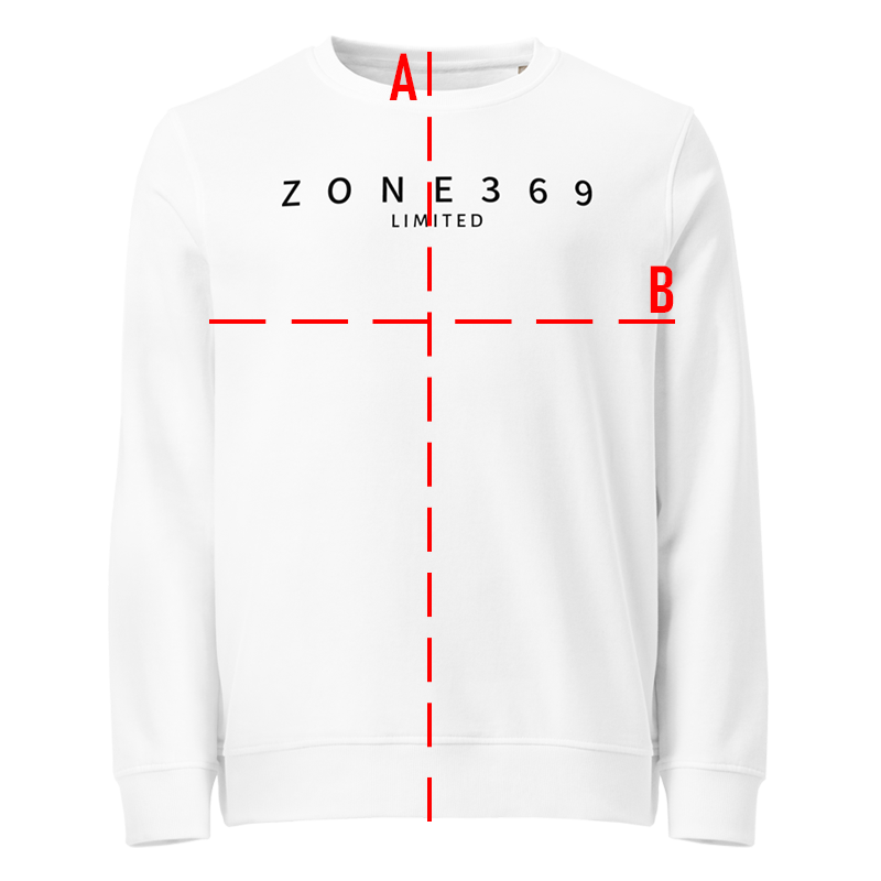 ZONE369 Size 80% organic cotton, 20% recycled polyester Sweatshirt